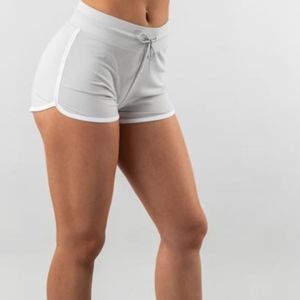 Alphalete light Grey curve shorts
